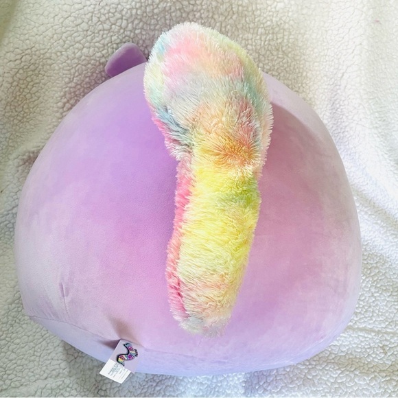 19-20" LARGE Squishmallow  SYDNEE the Purple Squirrel Plush Toy - Picture 6 of 7